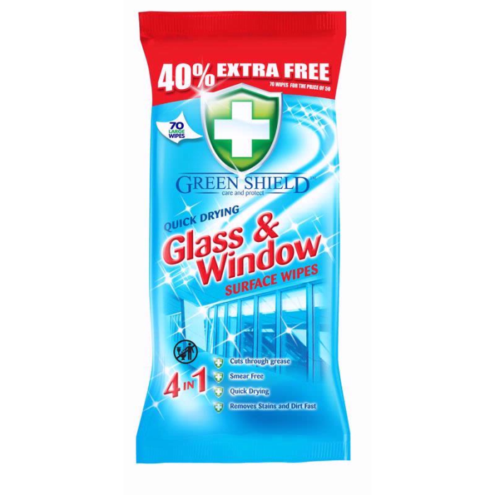 Greenshield Glass & Window Wipes