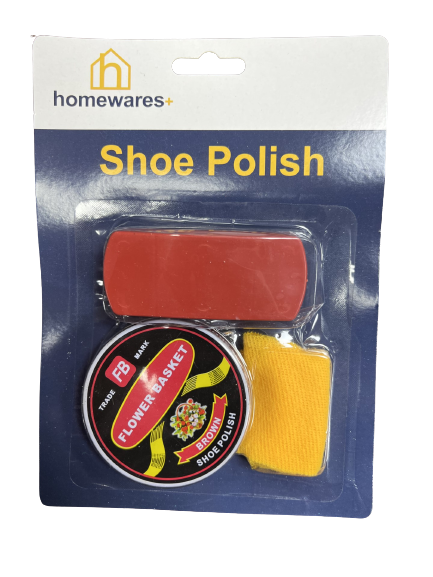 Homewares+ Shoe Polish Brown