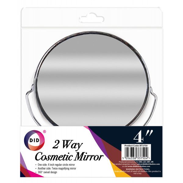 DID 2 Way Cosmetic Mirror 4in