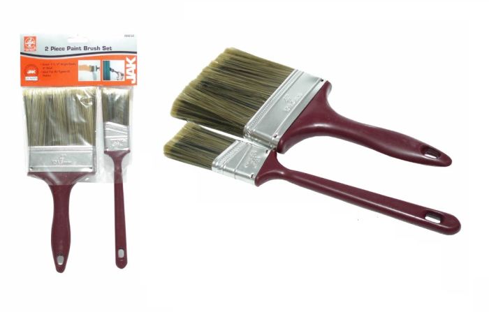 JAK Paint Brush Set 2 Pieces