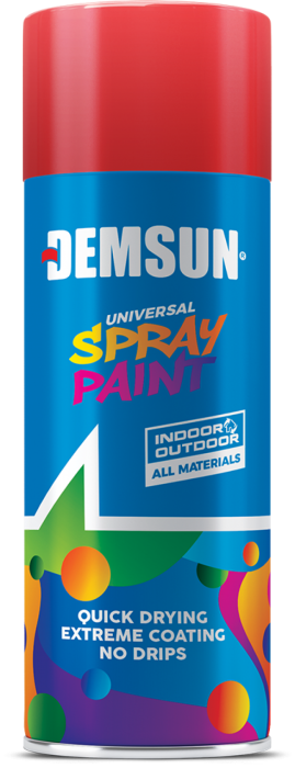 Demsun Spray Paint Glossy Red 400ml