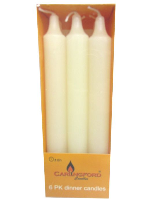 Carlingford  Dinner Candles 6 pack
