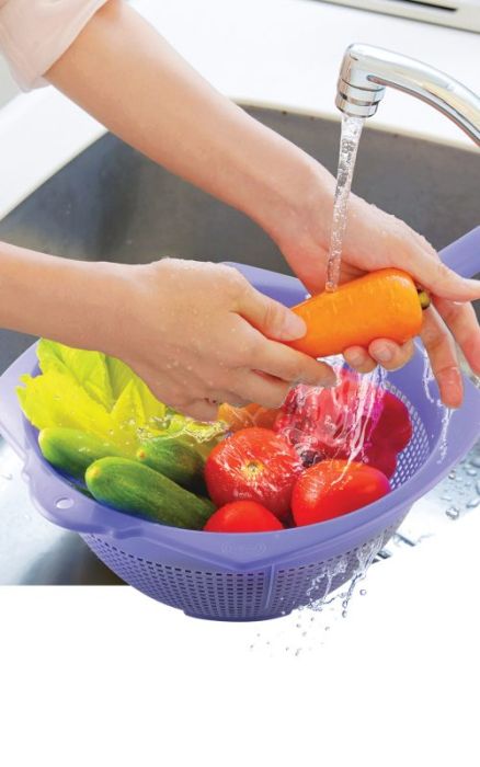 Lamsa Colander With Handle - Assorted Colours