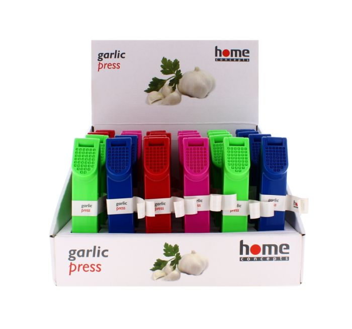 Home Concepts Garlic Press - Assorted Colours