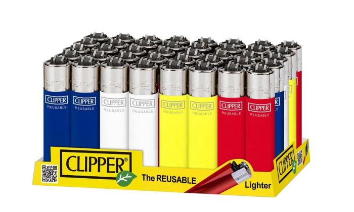 Clipper Metallic Colours Classic Flints 40 pack