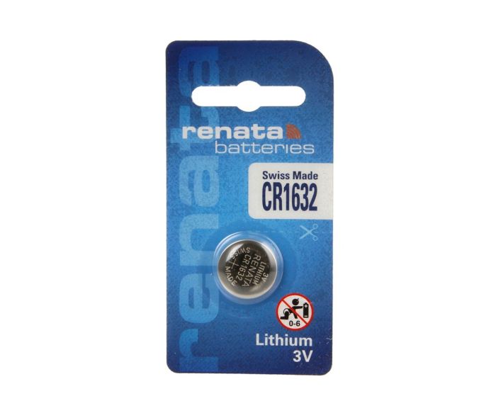 Renata CR1632 Lithium Batteries 3V x10