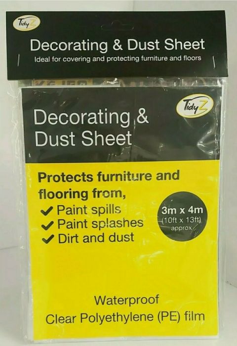 Decorating & Dust Sheet 3mx4m