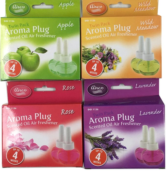 Airess Aroma Plug Air Freshener 2 pack