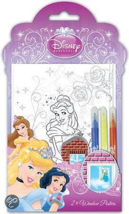 Disney Princess Window Posters