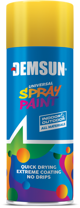 Demsun Spray Paint Signal Yellow 200ml