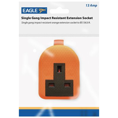 Eagle Single Gang Extension Socket