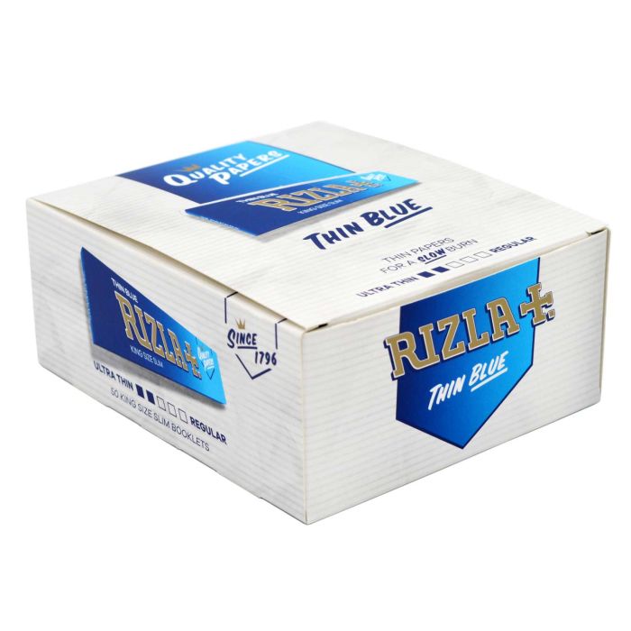 Rizla Cigarette Paper Blue King Size Slim 50s UK