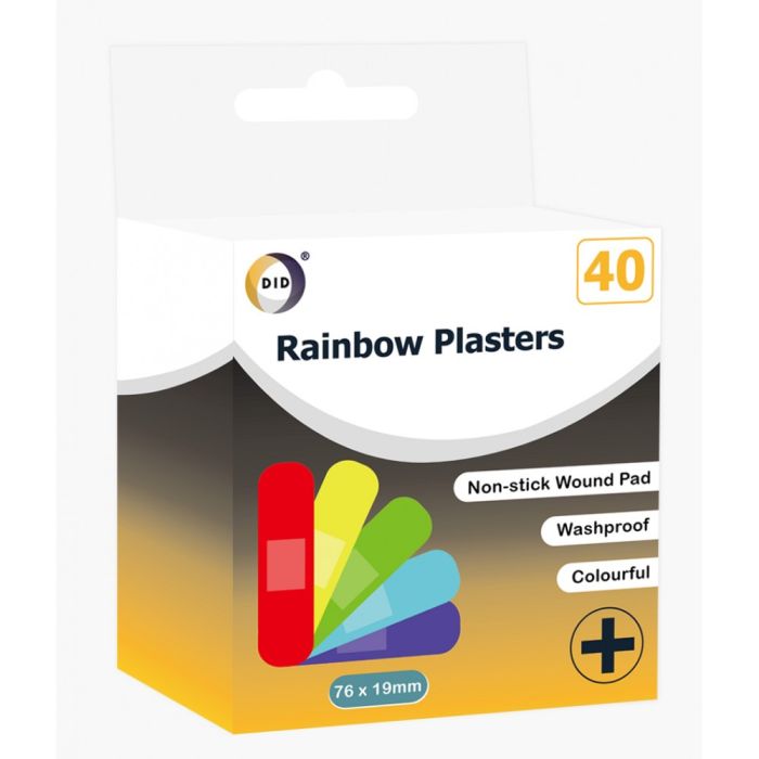 DID Rainbow Plasters 40 pack