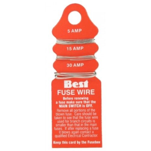 Value Pack Fuse Wire 5Amp 15Amp 30Amp