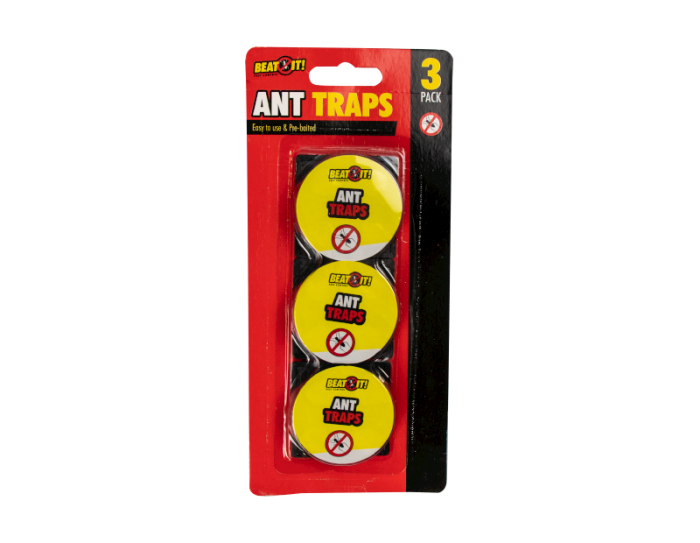 Beat It Ant Glue Traps 3 pack