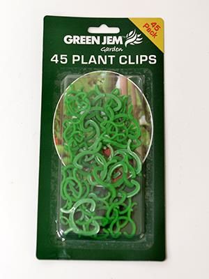 Green Jem Plant Clips 45 pack