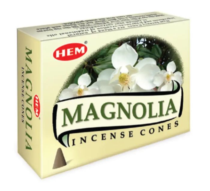 Hem Incense Cones Magnolia 12 pack