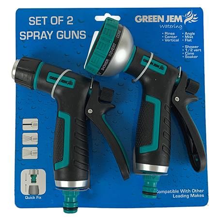 Green Jem Spray Guns Set 2 pack