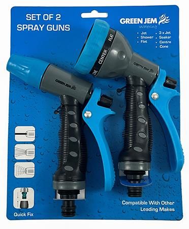 Green Jem Spray Guns 2 pack