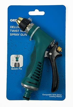 Green Jem Deluxe Twist Nozzle Spray Gun