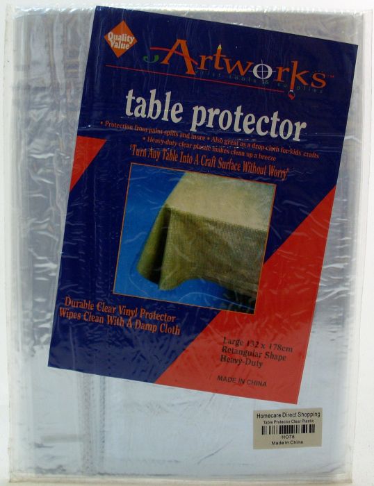 Artworks PVC Table Protector 132 x 178cm