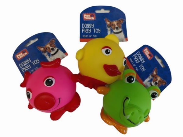 Pet Touch Squeaky Cartoon Animal Dog Toy