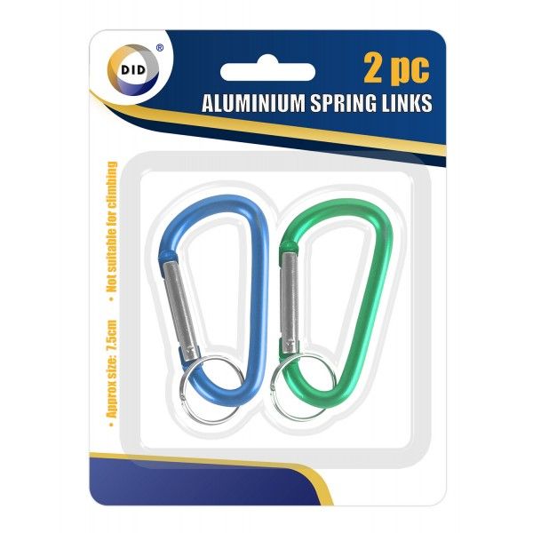 DID Aluminium Spring Links 2 pc