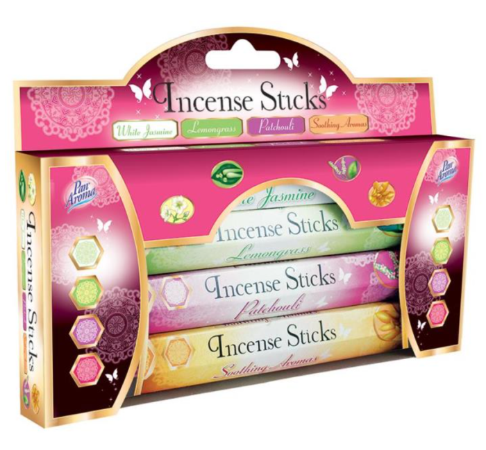 Pan Aroma Incense Sticks 4 pack