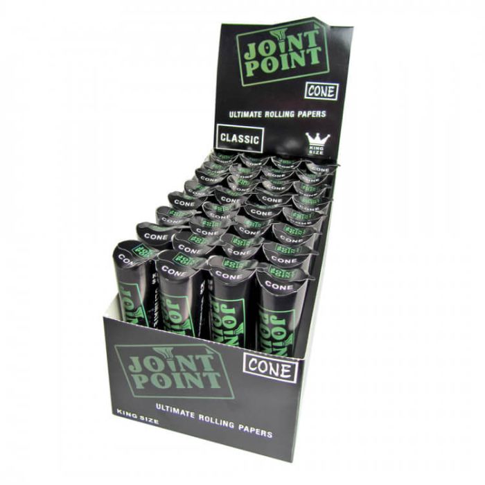 Joint Point Pre-Rolled Ultimate Rolling Papers (Cone) - 32 Packs per box