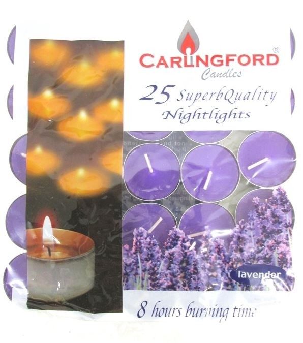 Tealights Fragranced Lavender 25 pack