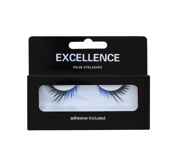 Excellence Black & Blue False Eyelashes