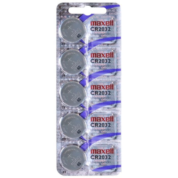Maxell Cr2032 Lithium Batteries 5 pack