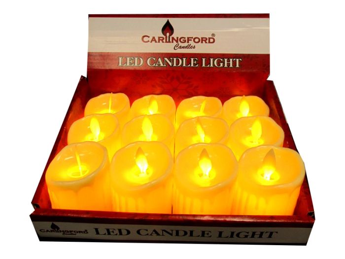 Carlingford LED Plastic Swing Candle 6cm