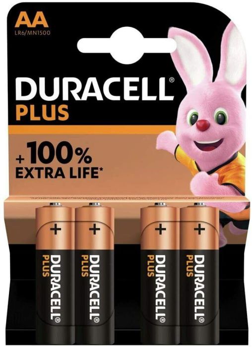 Duracell Plus AA LR6 20 x 4 pack