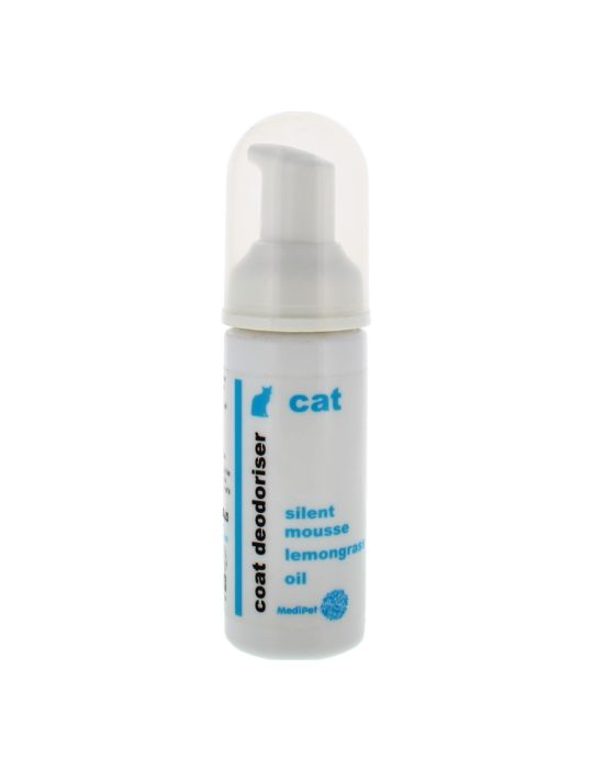 MediPet Cat Coat Deodoriser Mousse Lemongrass Oil