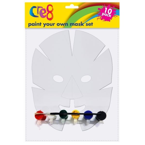 Cre8 Paint Your Own Mask Set