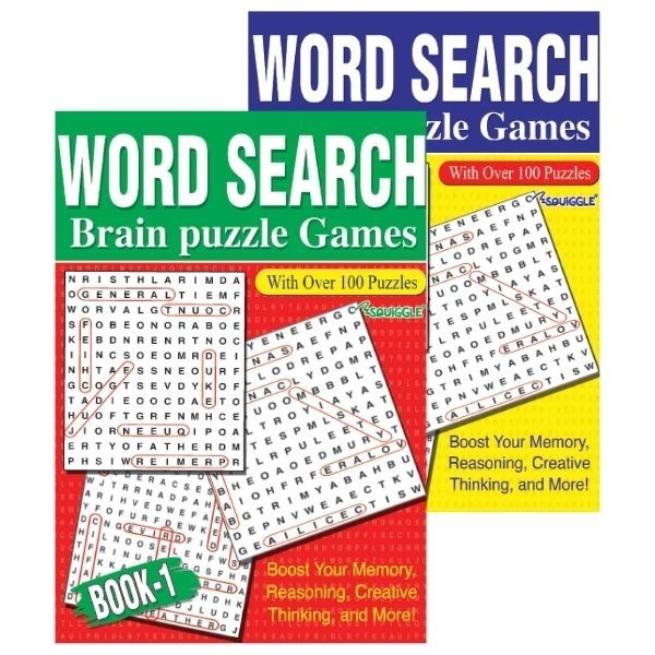 Squiggle Word Search Brain Puzzle Game 1&2