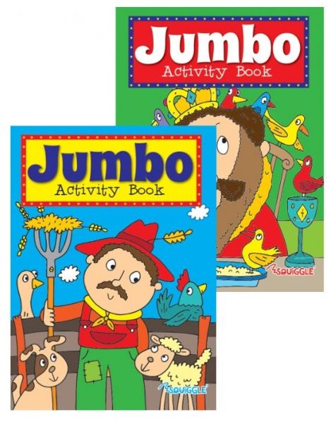 Squiggle Jumbo Activity Book 3 & 4