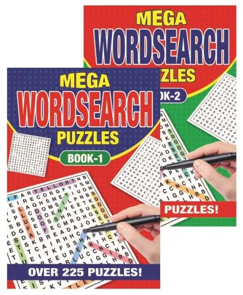Squiggle Mega Word Search Puzzles