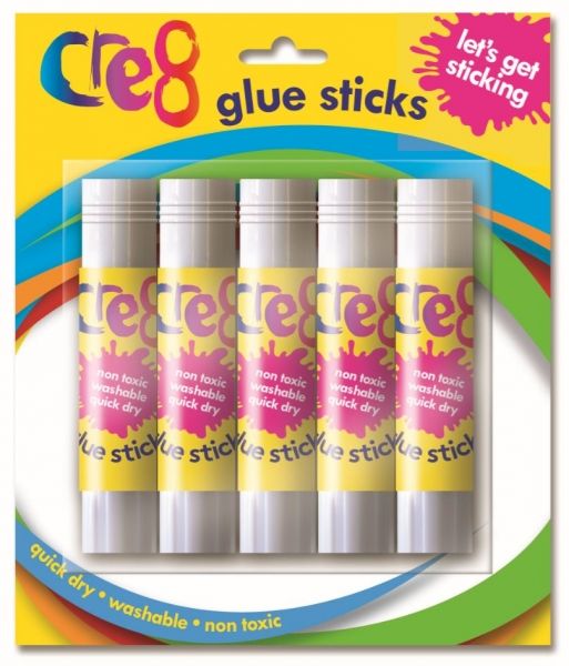 Cre8 Glue Sticks 5 pack