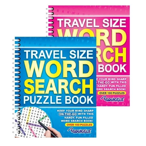 Squiggle Travel Size Word Search Puzzle Book