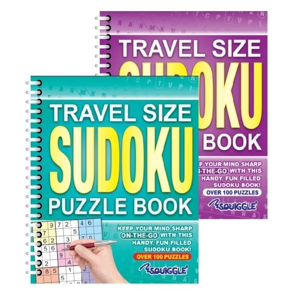 Squiggle Travel Size Sudoku Puzzle Book