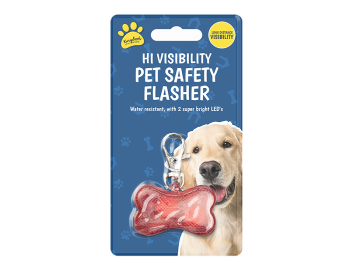 Kingdom Hi-Visibility Pet Safety Flasher