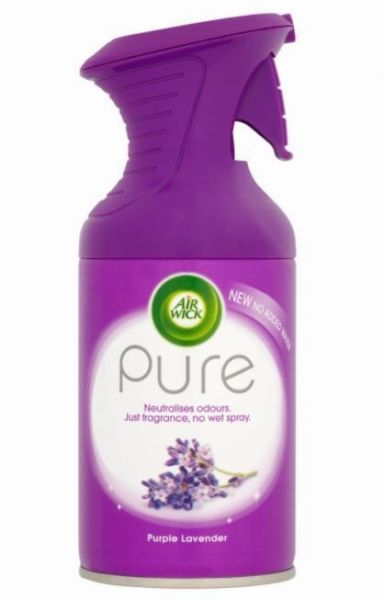 Air Wick Pure Purple Lavender/Bali Blue Waters Assorted 250ml 6 pack