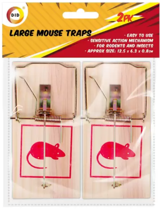 DID Large Mouse Traps 2 pack