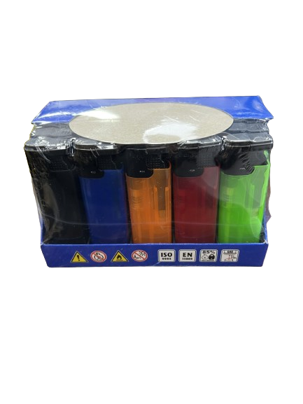 Windproof Jet Flame Refillable Lighters 25 pack
