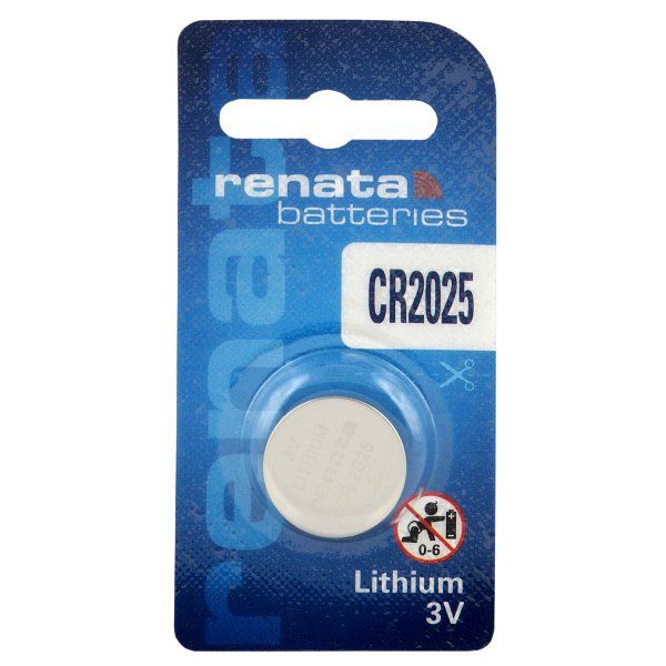Renata Lithium CR2025 Battery 3V 1pack