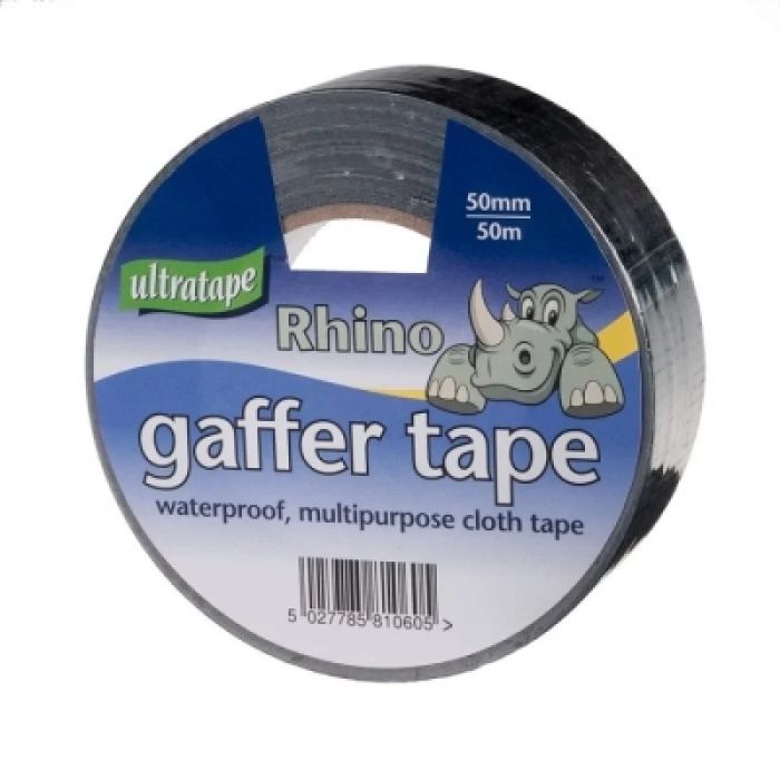 Ultratape Rhino Gaffer Tape Black