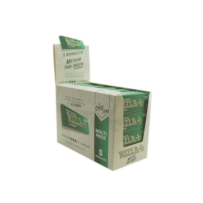 Rizla Green Multipack Rolling Paper 20 x 5 pack