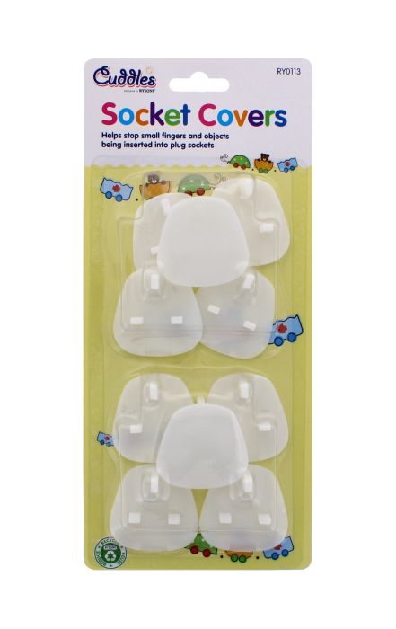Cuddles Socket Covers 10 pc